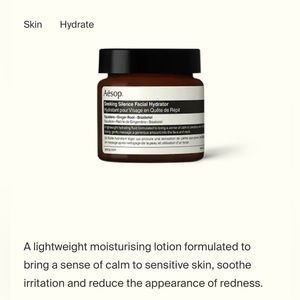 Aesop Seeking Silence Facial Hydrator-UNOPENED
